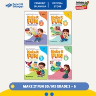 [Erlangga Official] Make it Fun Sd/Mi Grade 3 4 5 6 Independent Curriculum Revised Internal Learning