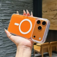 IPhone 17 Pro Max 17 Air 16 pro max Magnetic Phone Case Acrylic Phone Case