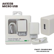 OPPO Original Fast Charging Micro & Type C USB 5V 2A Charger