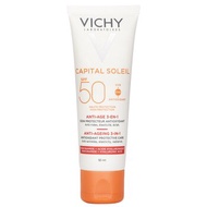 Vichy 薇姿 Capital Soleil 抗衰老 3 合 1 日常抗氧化防曬 SPF 50 - 抗皺、彈力、光澤 50ml/1.69oz