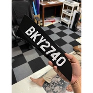 PLATE KETUK DEPAN MOTOR EX5 / BALONG AYAM