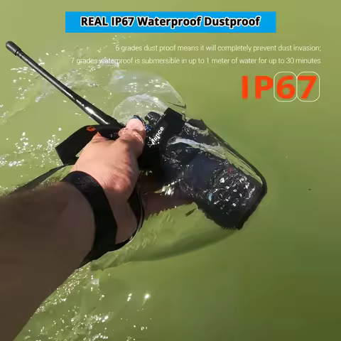Ailunce HD1 DMR Walkies Talkies Long Range Walkie Talkies Portable Radio FM Communication Emergency 