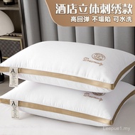 D DC Brushed Feather Velvet Pillow Pillow Pillow Core Adult Household Student Dormitory Hotel Feathe