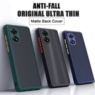 [ส่งจากไทย] เคสโทรศัพท์ OPPO A78 5G เคสกันกระแทก ปุ่มสีผิวด้าน กันรอยกล้อง ขอบนิ่มหลังแข็ง เคส Oppo 