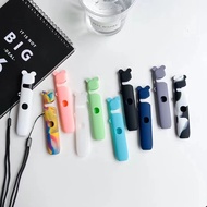 Relx Infinity 2 Case Silicone Trendy Bear Cover with Pod Cap Lanyard for Relx Pro Protective Case