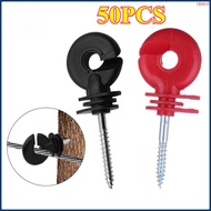 50Pcs Electric Fence Insulator Electric Fence Insulator Ring Insulator