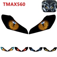 Motorcycle Accessories Front Fairing Headlight Guard Sticker Head light protection Sticker For YAMAHA TMAX560 2022 2023 T-max 560