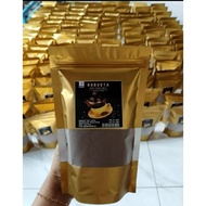 Robusta coffee, black coffee, brewed coffee powder