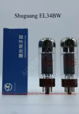 1-4pcs/lot EL34-B EL34BW ShuGuang Vacuum Tube replace 6CA7 EL34B 6P3P 5881 6550 KT88 EL34M EL34 Ampl