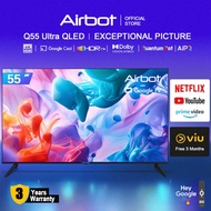 [ New Launch ] Cathay Quantum QLED Q55 4K 55 Inch Google Smart TV QLED | Inbuilt Chromecast Dolby At