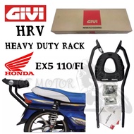 Clearance Stock GIVI HRV J Rack Heavy Duty Rack HONDA EX5 110FI Motor  Motorcycle With Free Tapak GI