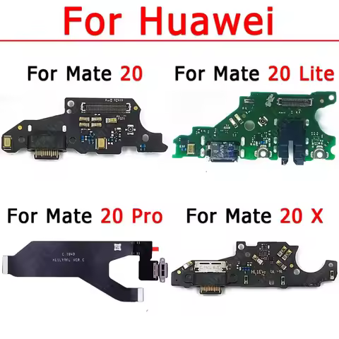 Charge Board For Huawei Mate 20 Lite Mate20 Pro X 20X Charging Port Dock Ribbon Socket Plate Usb Con