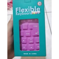 85-key flexible mini keyboard USB interface foldable
