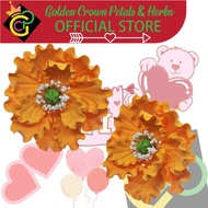 Peony Big Orange! 4-5 inch series 2022 Edible Cake Topper Gumpaste Flower sugarflowers edible flower