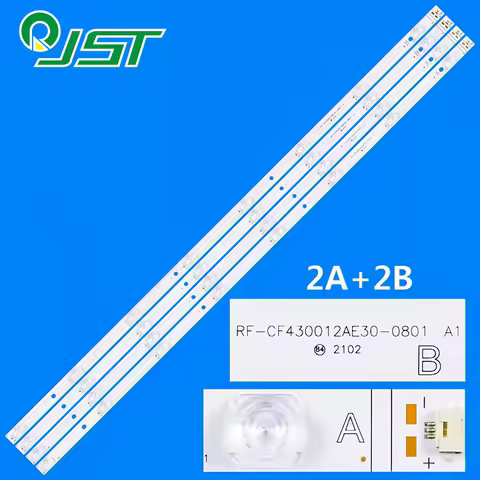 4pcs 43QL5D63DB 43UK4B63DB 43UA4D63DT LT-43KQ800 LT-43VAQ830P TX-43HX600B VES430QNZL-N2-Z01 RF-CF430