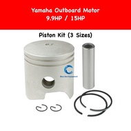 Piston Kit 9.9HP / 15HP Yamaha Outboard (3 Sizes)