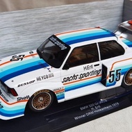 MCG 1/18 BMW 320 GR.5 #55 1978 BMW Car Model Alloy Does Not Open the Door