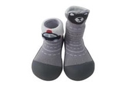 【貝比龍婦幼館】韓國 Attipas幼兒襪型學步鞋- 城市小熊 (XL) 公司貨