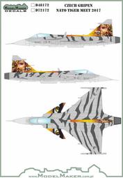 Model Maker_D48172_1/48_捷克空軍 JAS-39C Tiger Meet 老虎會 2017