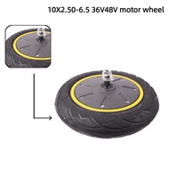 10-Inch Motor Replacement Wheel 10x2.50-6.5 (36V350W/48V500W) for Ninebot MAX G30 Foldable Portable 