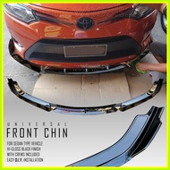 ✜ ✳ ↖ Version 2Universal Glossy Front chin/Front Bumper kits Mirage Hb, G4 , Civic , City , Vios ,
