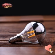 BEAUTY LED Light Bulb, E12/E14/E26/E27 semi-plated Crystal Light Bulb, 2023 4W Candle Incandescent L