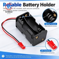 WITTEE 1/2/4pcs RC ON/ Switch, 5.7*3.0*3.0cm Plastic JST Connector 6V Receiver Box, High Quality Bla
