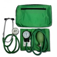 BP Apparatus Set Adult (Steth &amp; Aneroid) Green