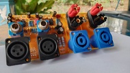 Kit Panel belakang power CA5 CA10 CA20 CA30  input balance Pcb dobel layer