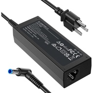 Compatible with HP Laptop Charger 65W 45W Computer Smart Blue Tip Power Adapter