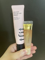 tfit 妝前底霜  pore primer CEZANNE poreless concealer 遮瑕膏 毛孔