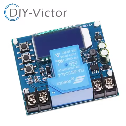 XY-CD63L 30A Battery Charging Control Module Full Power off DC Voltage Protection Under Voltage Powe