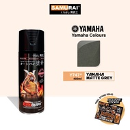 Samurai Y747 Yamaha Matte Grey Yamaha Colour - Aerosol Coating Spray Paint for Automotive Car Motorc