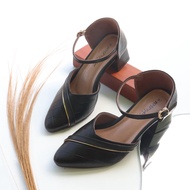 HMF Woolry Women's Mules Heel Shoes BC07