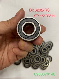 Combo 5 10 Vòng bi 6202-RS trung quốc KT: 15*35*11