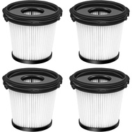 4-Piece HEPA Filter Replacement Parts Suitable for Shark IW3511, IW111, IW1120 Detect Pro Lightweigh