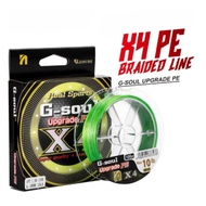 【KTE】100M G-soul x4 Braided Fishing Line PE4 Tali Pancing 4 Sulam Benang Pancing Strong Main Lines