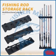 Foam Batang Pancing Holders Wall Mount Fishing Pole Rack Joran Pancing Spinning Casting Fishing Rod 