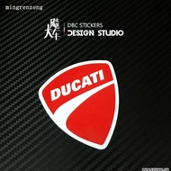 Ready Stock Ducati Ducati Helmet Sticker Motorcycle Unique Sticker Waterproof Reflective Decal 09