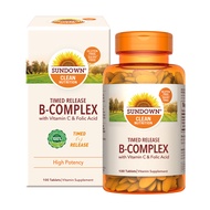 [Sundown 日落恩賜] 緩釋型超級B群+C錠(B12加強配方)-[Sundown 日落恩賜] 緩釋型超級B群+C錠(B12加強配方)