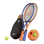 Younal｜FED 網球訓練器(雙拍套裝組) 炫麗橙+寶石藍
