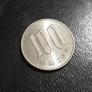 Jepang (Japan) - 100 Yen 2014 : Koin / Asing / Uang Kuno