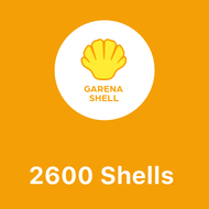 Garena 2600 Shells