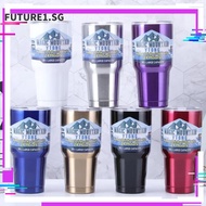 FUTURE1 Car Cup, 900ml Large Capacity Tumbler, Portable 30oz 304 Stainless Steel Car Mounted Water Cup