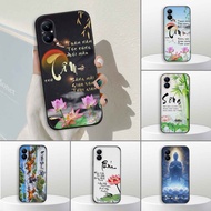 Realme C67 4G case with calligraphy, meaning, landscape