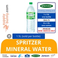 KLANG VALLEY ONLY  Spritzer Mineral Water 1.5Litre (sold per bottle) 矿泉水  Air Minuman Spritzer