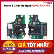 Microphone & OPPO F1S / A59 Headphone Pin - Headphone Plug Circuit with Mic for Phone OPPO Zinc Peel