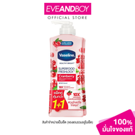 VASELINE - Superfood Freshlock Cranberry (Twinpack) (600ml.)