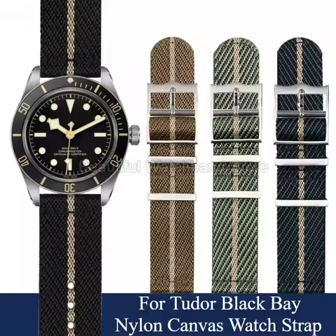 Stainless Steel Special Flower Buckle 22 20mm for Tudor Black Bay IWC DW Original Quick Release Styl