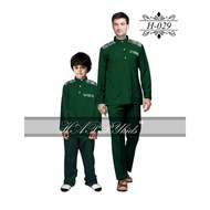 HAPPYkids Songket Exclusive BOY 2y,3y,4y,5y,7y,8y,9y,12y ( GREEN )